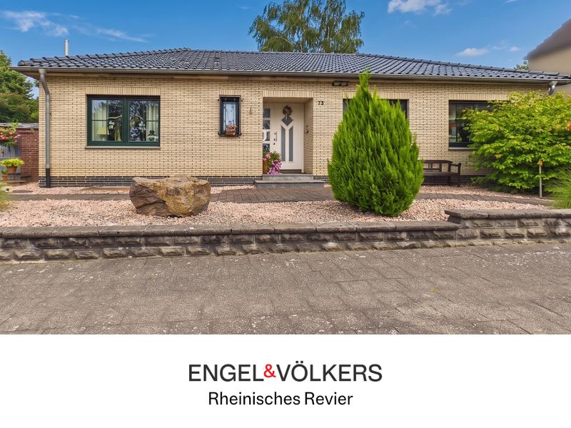 Gepflegter Bungalow mit traumhaftem Garten in Titz-Jackerath